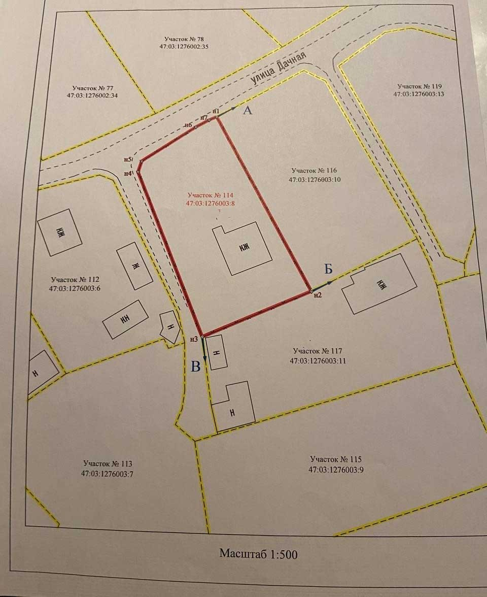 Продажа участка, Орехово, ул.Дачная,  114