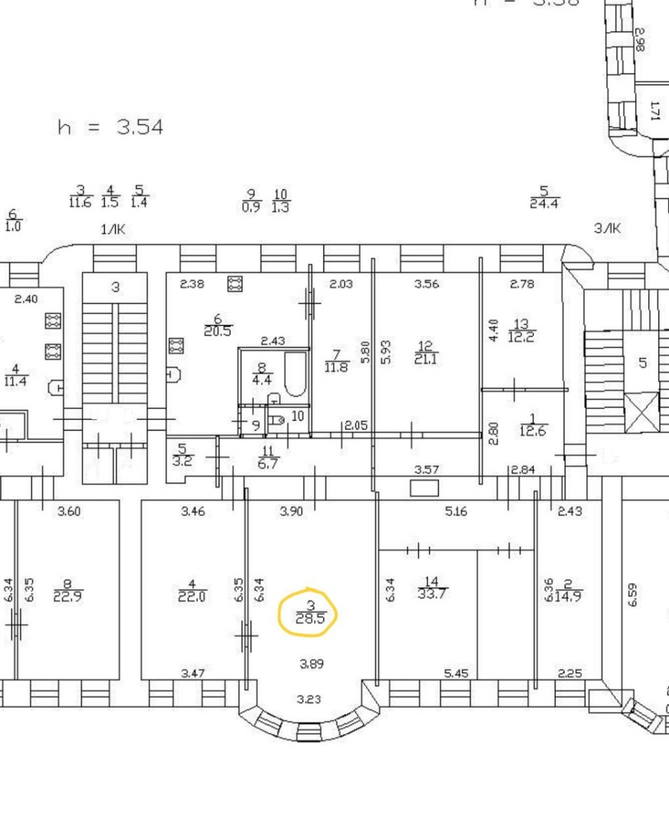 Продажа комнаты, 28м <sup>2</sup>, Санкт-Петербург, 5 Советская ул.,  7-9